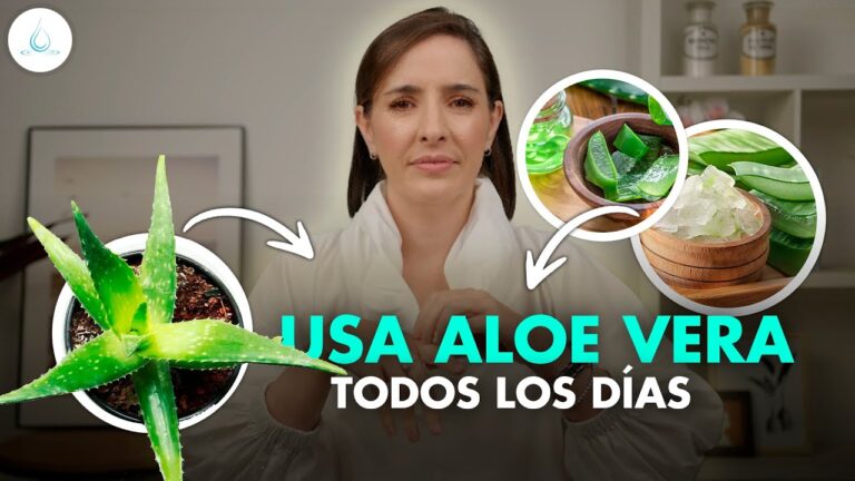 el aloe vera es bueno para la cara