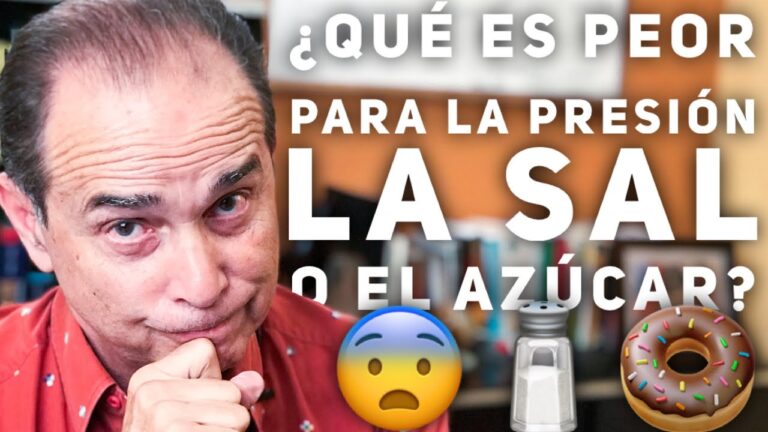 el azúcar sube la tensión