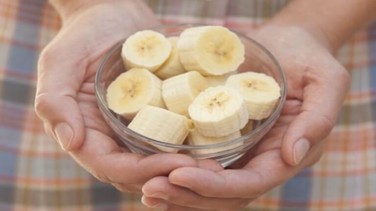 el platano es bueno para la tension alta