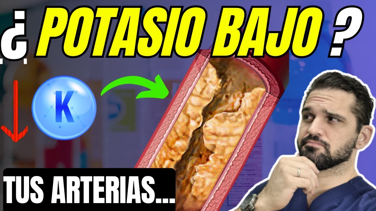 el potasio sube o baja la tensión