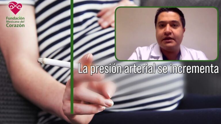 el tabaco sube la tensión