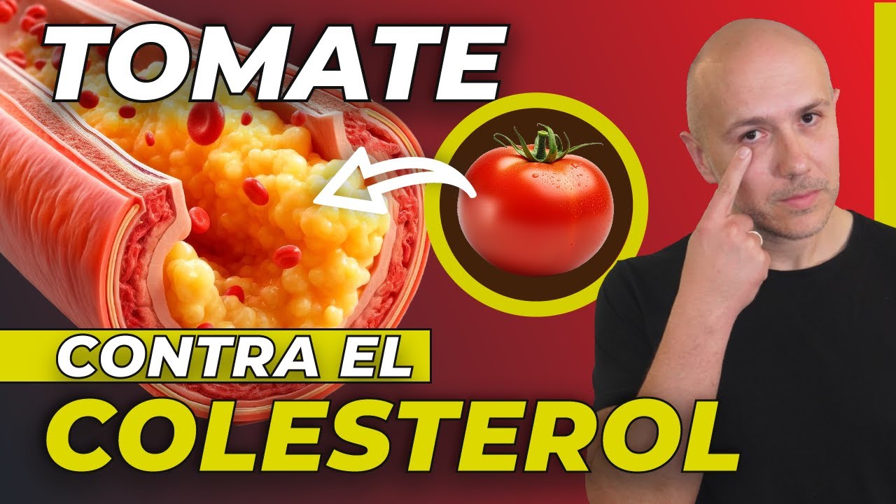 el tomate es bueno para el colesterol