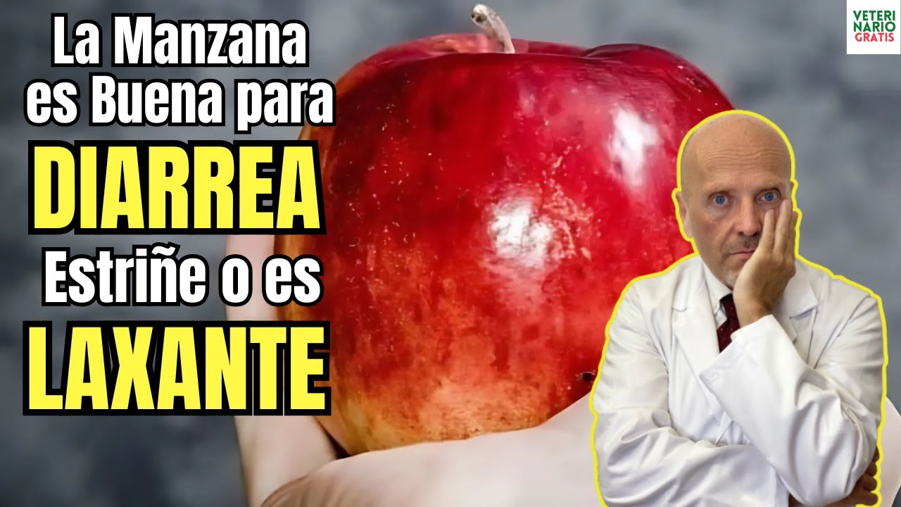 es buena la manzana para la diarrea