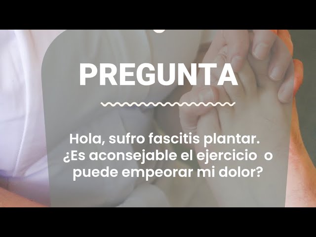 es bueno andar descalzo para la fascitis plantar