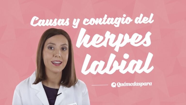 fases de un herpes labial
