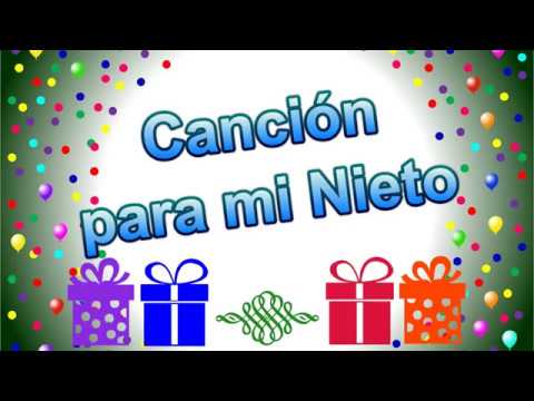 felicitar a mi nieto por su cumpleaños