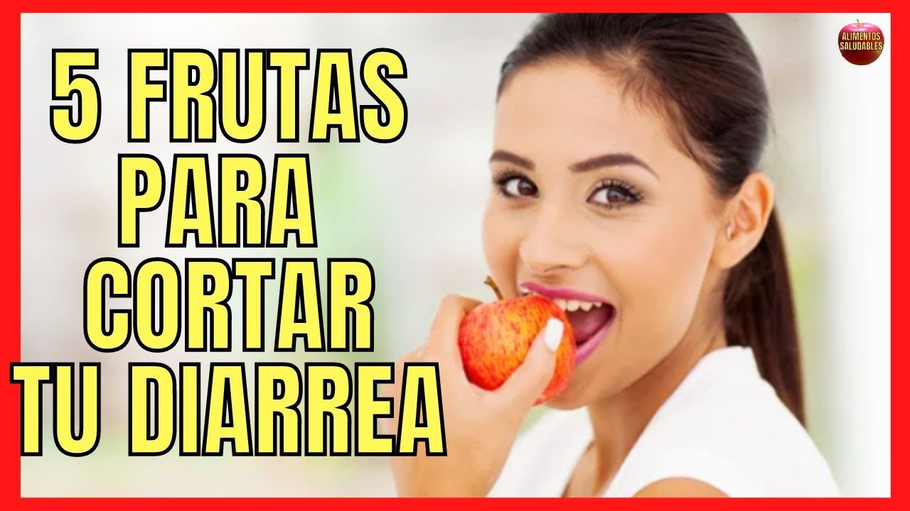 frutas para cortar la diarrea