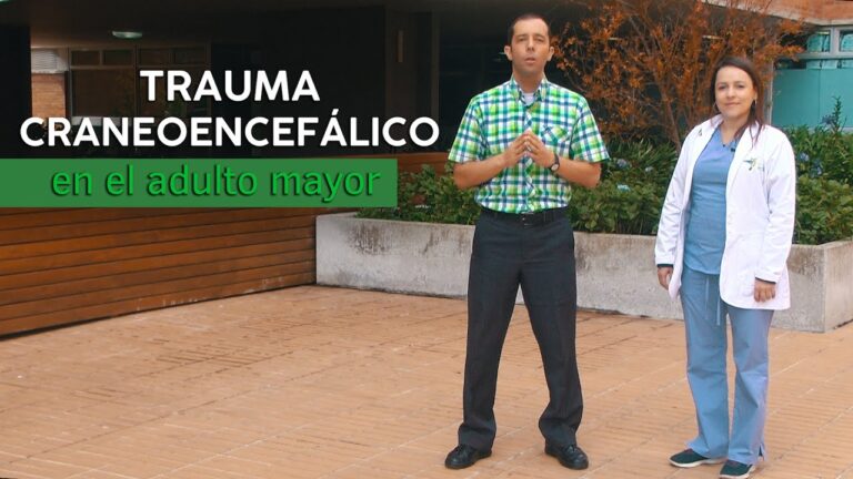 golpe en la cabeza persona mayor