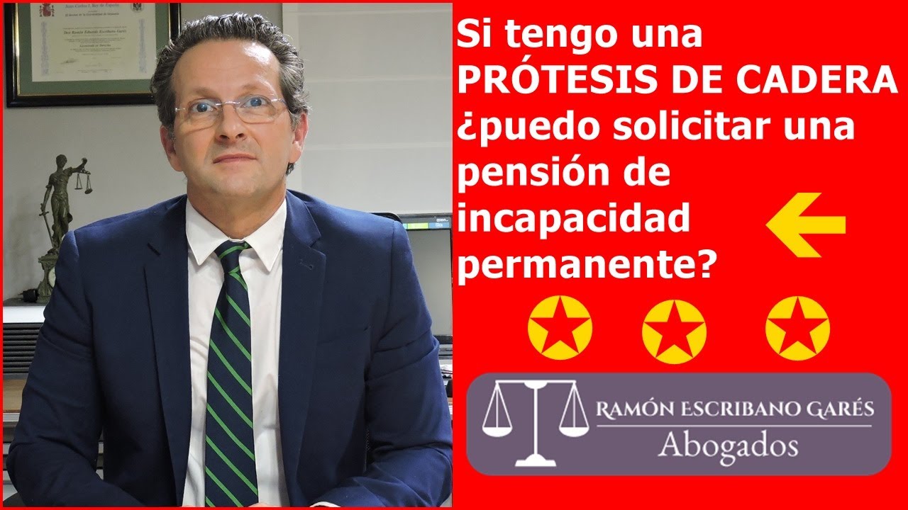 grado de discapacidad por prótesis de cadera total