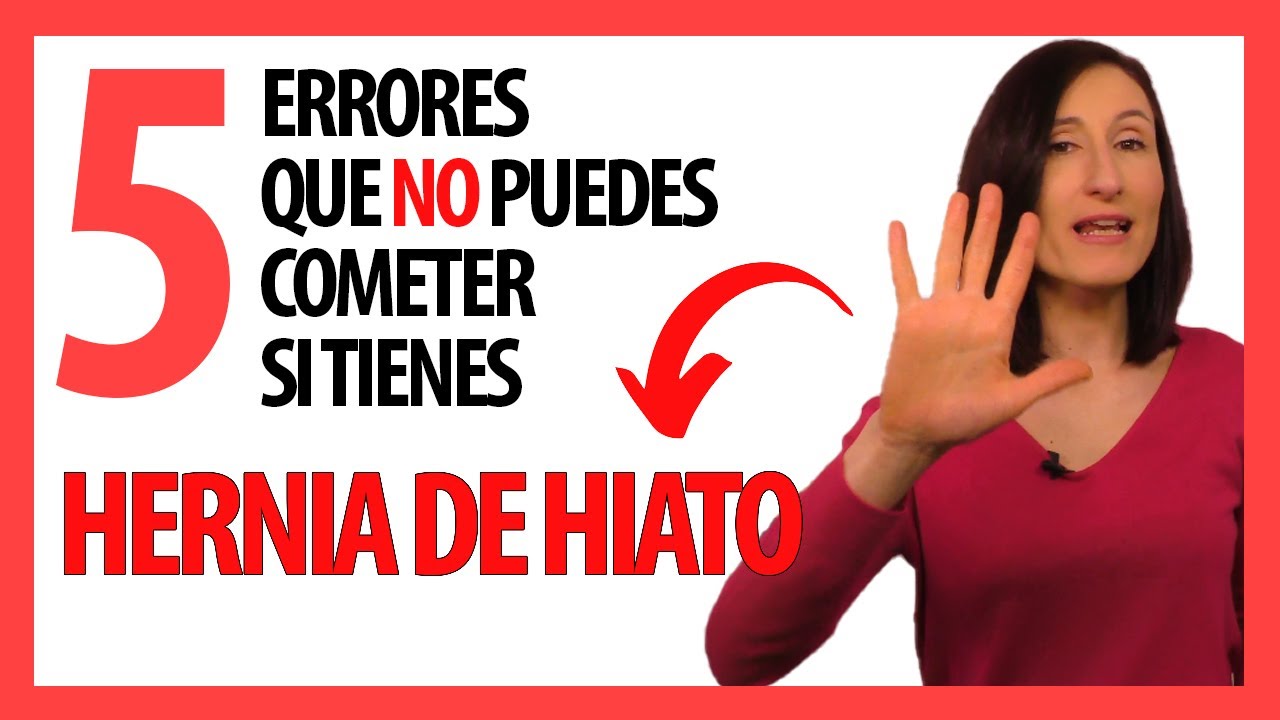 hernia de hiato alimentos prohibidos