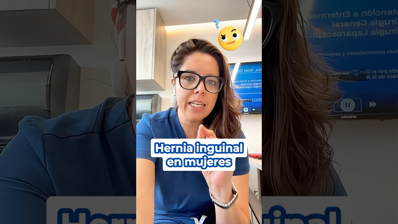 hernia inguinal en la mujer
