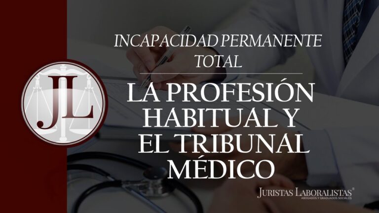 incapacidad permanente total para la profesión habitual
