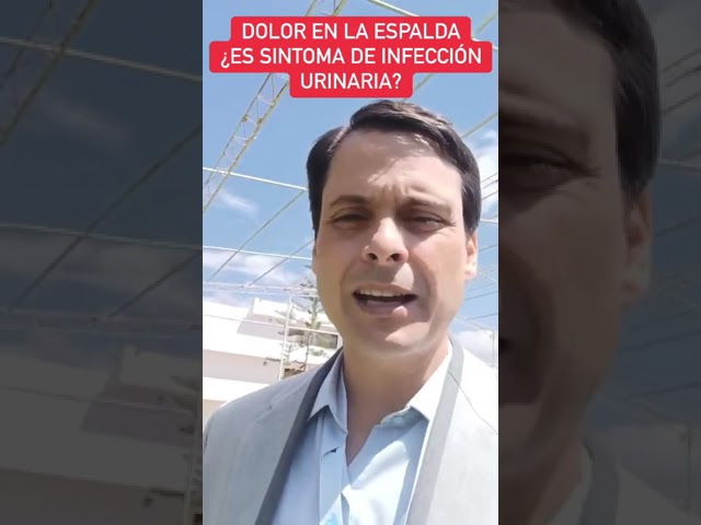 infeccion de orina dolor de espalda