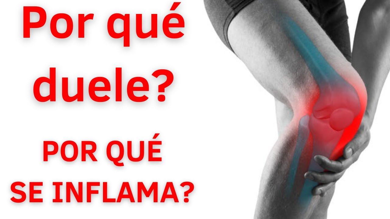 inflamación y dolor en la rodilla
