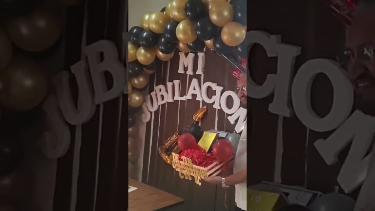 jubilacion idea decoracion fiesta de jubilacion