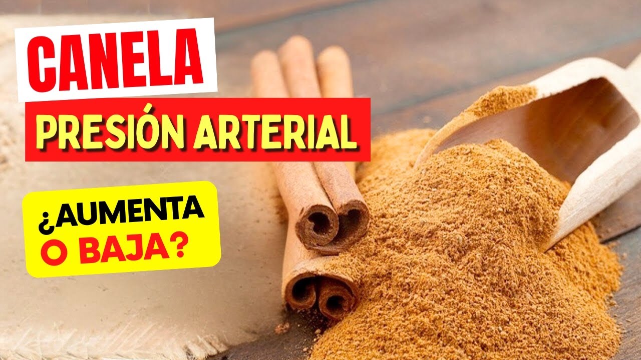 la canela baja la tension