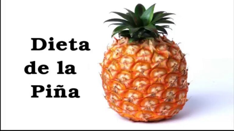 la dieta de la piña 5 kilos en 3 dias