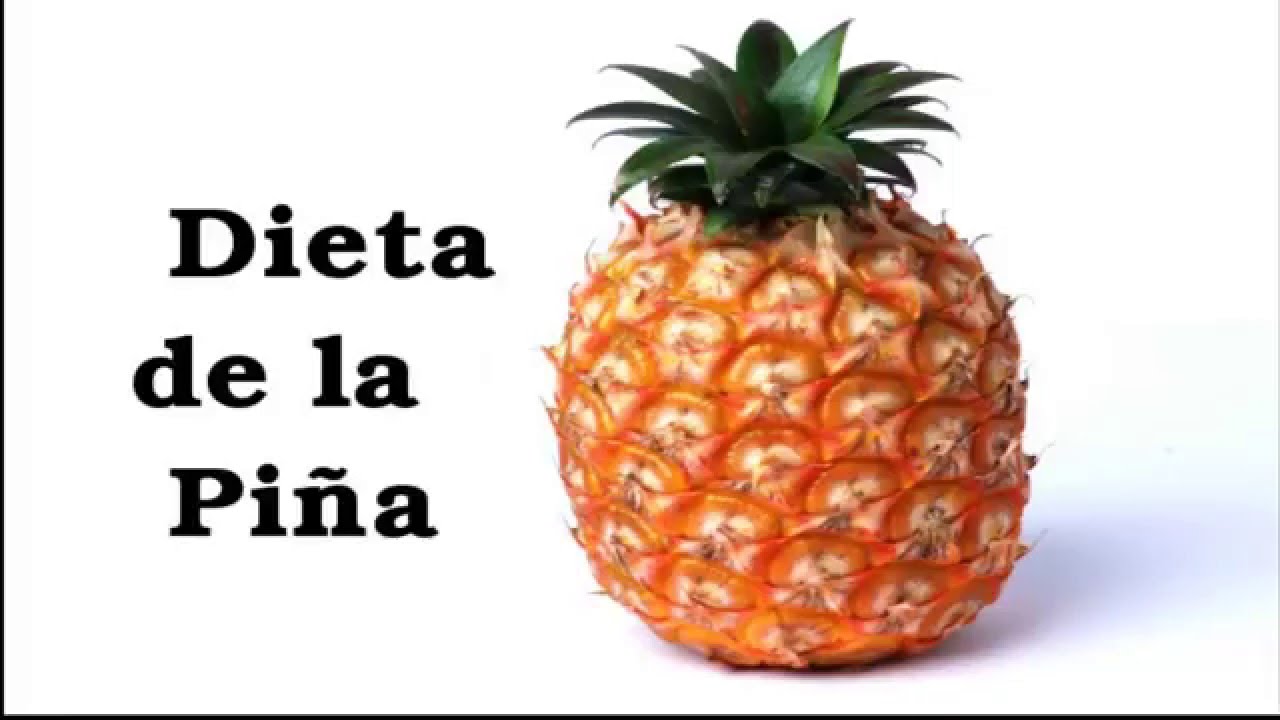 la dieta de la piña 5 kilos en 3 dias