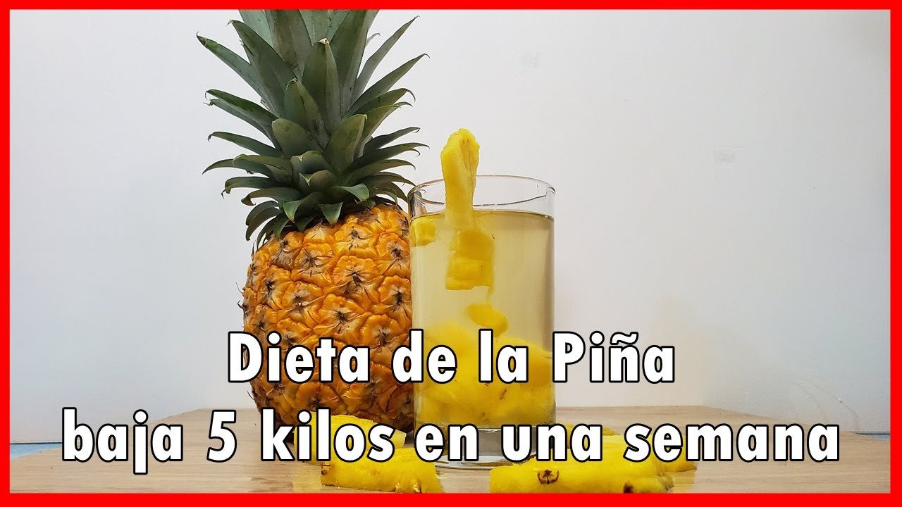 la dieta de la piña
