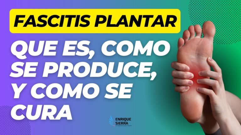 la fascitis plantar tiene cura