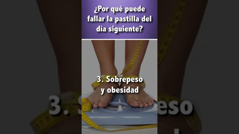 la pastilla del dia despues puede fallar