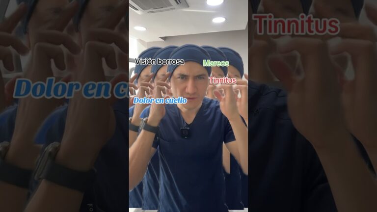 mareos dolor de cabeza visión borrosa y cansancio