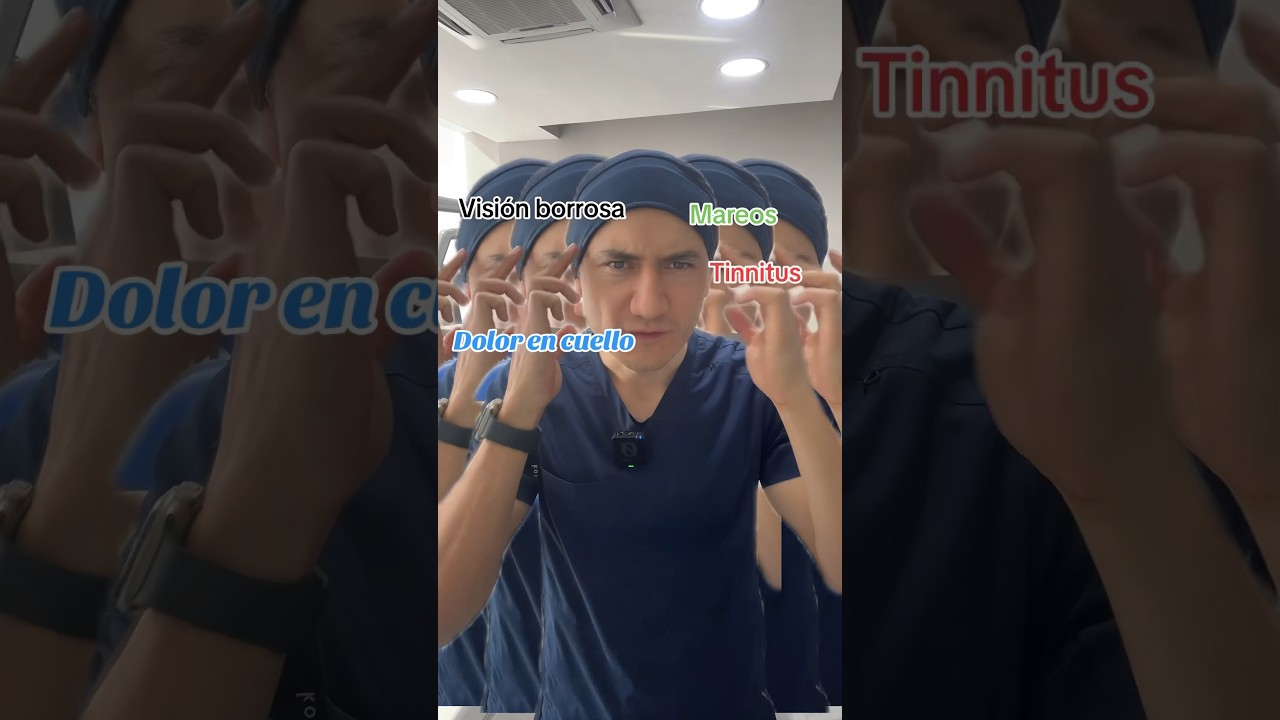 mareos dolor de cabeza visión borrosa y cansancio