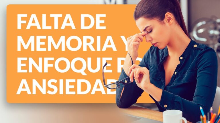 me cuesta concentrarme y se me olvidan las cosas