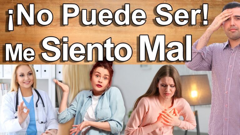 me siento mal y los médicos no me encuentran nada