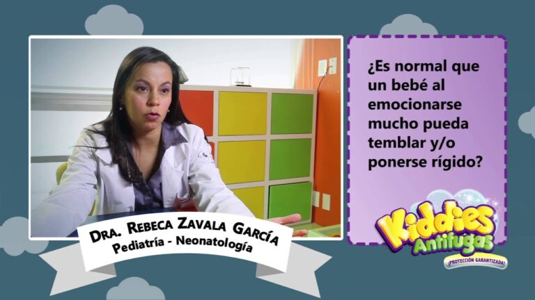 mi bebé es muy nervioso y tiembla