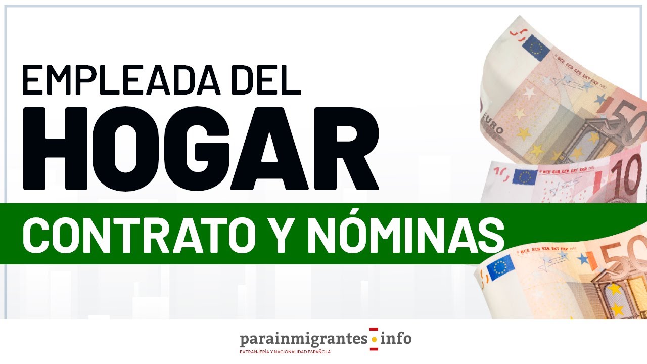 modelo nómina empleada de hogar sepe