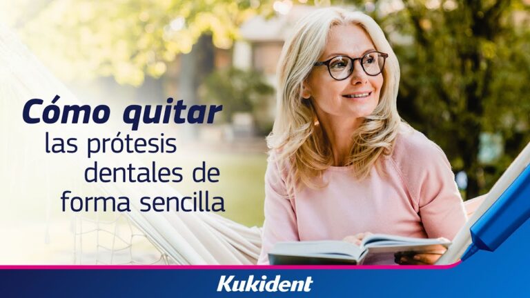 no me puedo quitar la prótesis dental