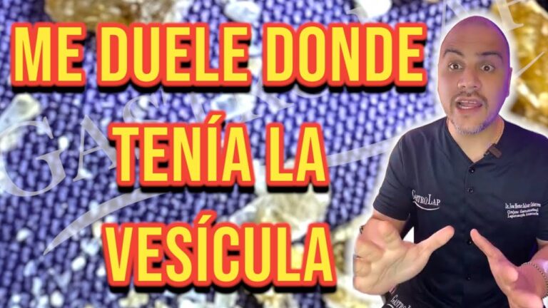 no tengo vesicula y me duele el lado derecho