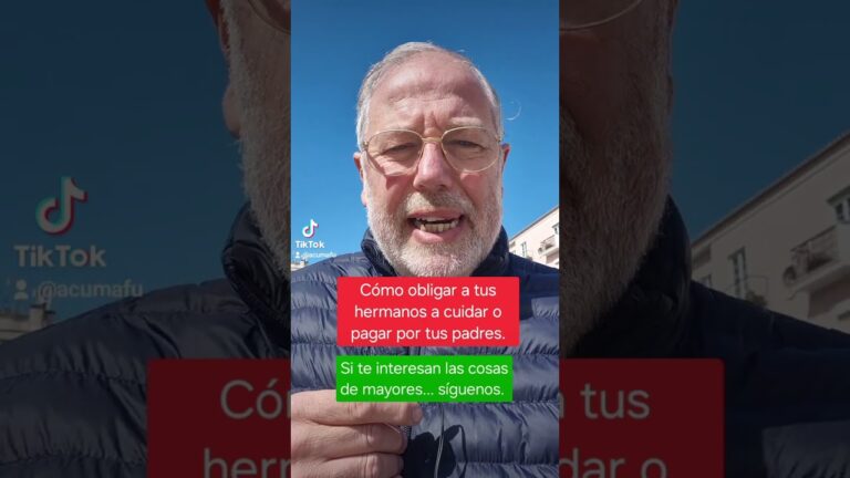 obligación de cuidar a un hermano enfermo