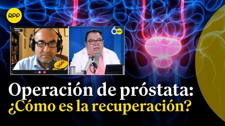 operación de próstata por laparoscopia recuperación
