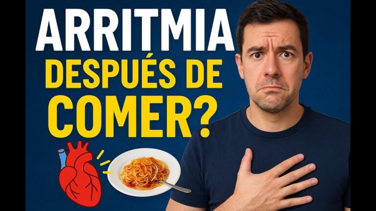 palpitaciones y mareos después de comer