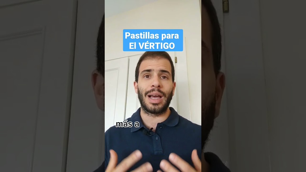 pastillas para el vértigo con receta