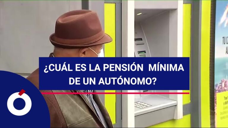 pensión mínima de viudedad de autónomo