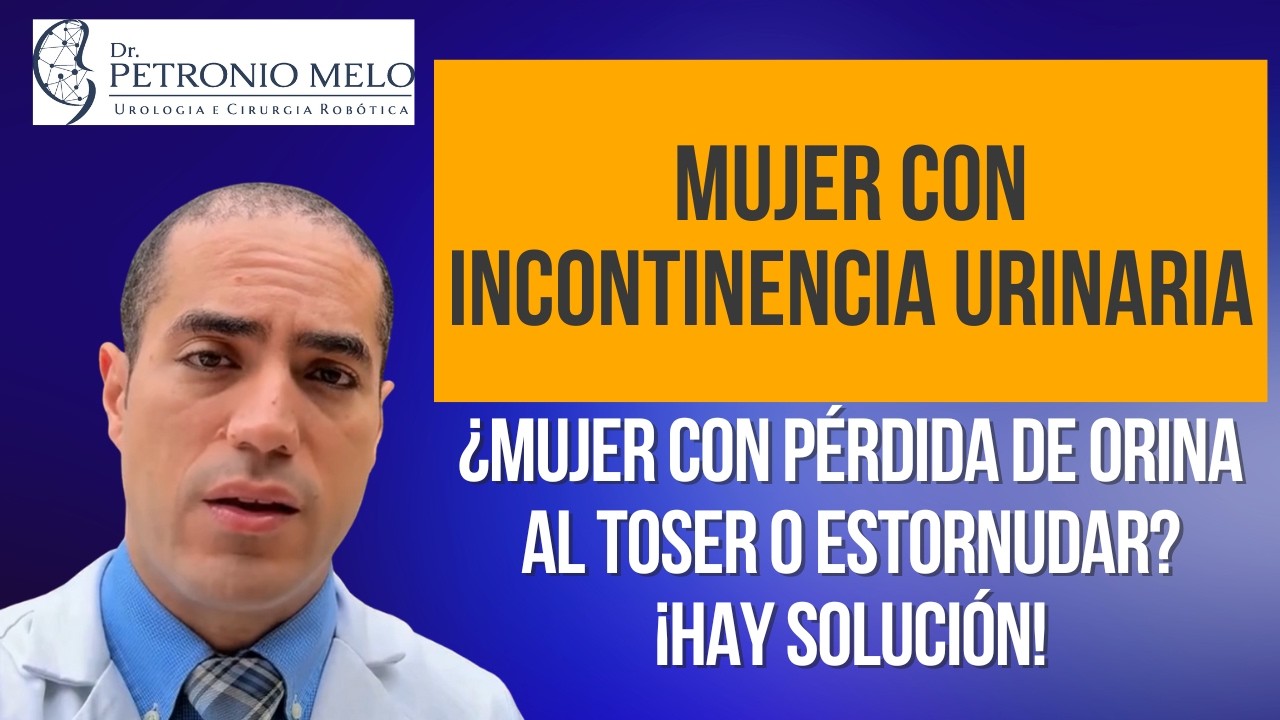 perdida de orina al toser