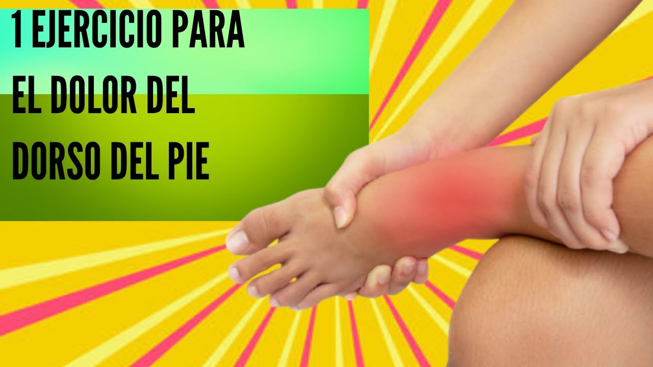 pie derecho hinchado en el empeine