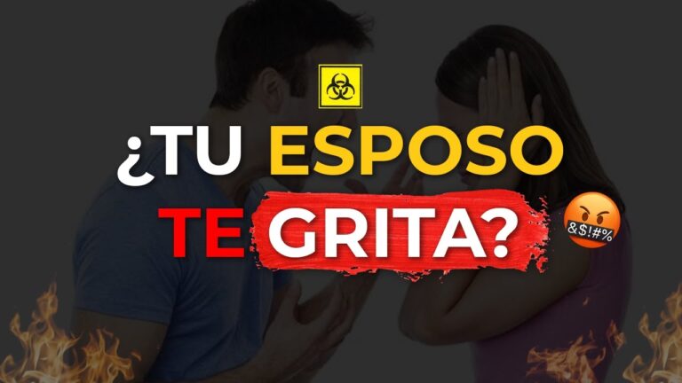 por que mi marido me esta gritando
