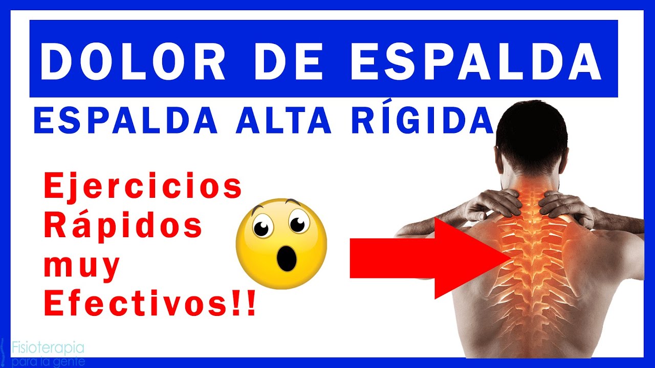 porque me duele la espalda alta