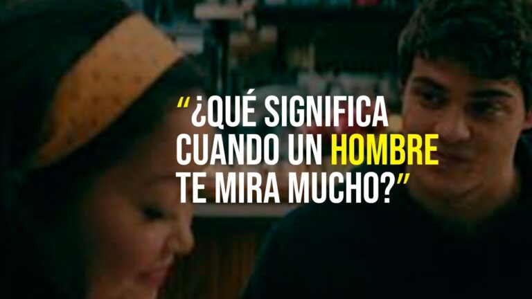 porque me mira fijamente cuando hacemos el amor