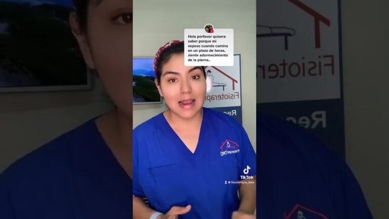 porque se me duermen las piernas y no puedo caminar