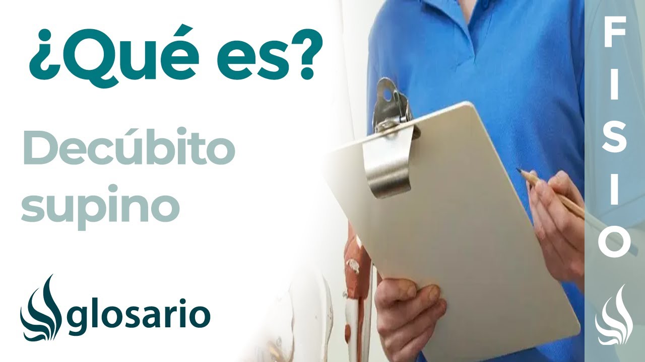 posición decúbito supino para que se utiliza