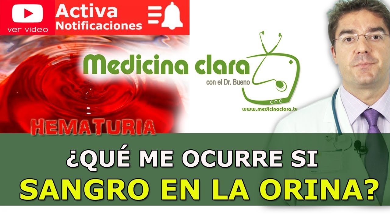 pq sale sangre en la orina