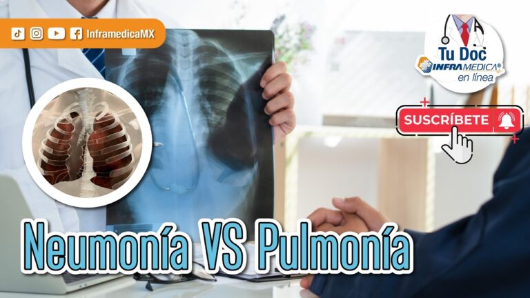 pulmonia y neumonia es lo mismo