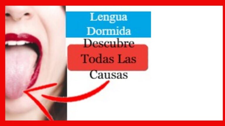punta de la lengua dormida