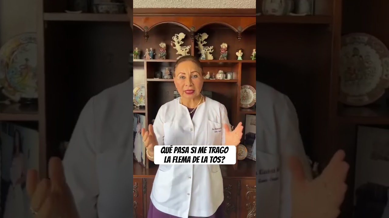 q pasa si me trago las flemas