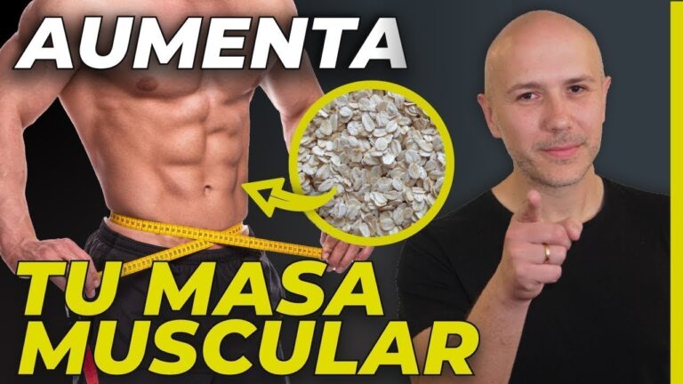 q tomar para aumentar la masa muscular